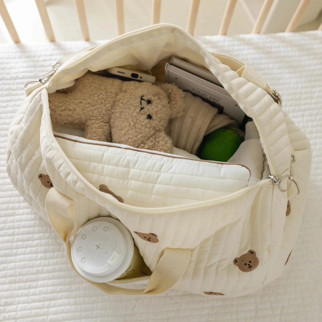BEARY – Bestickte Mama Bag