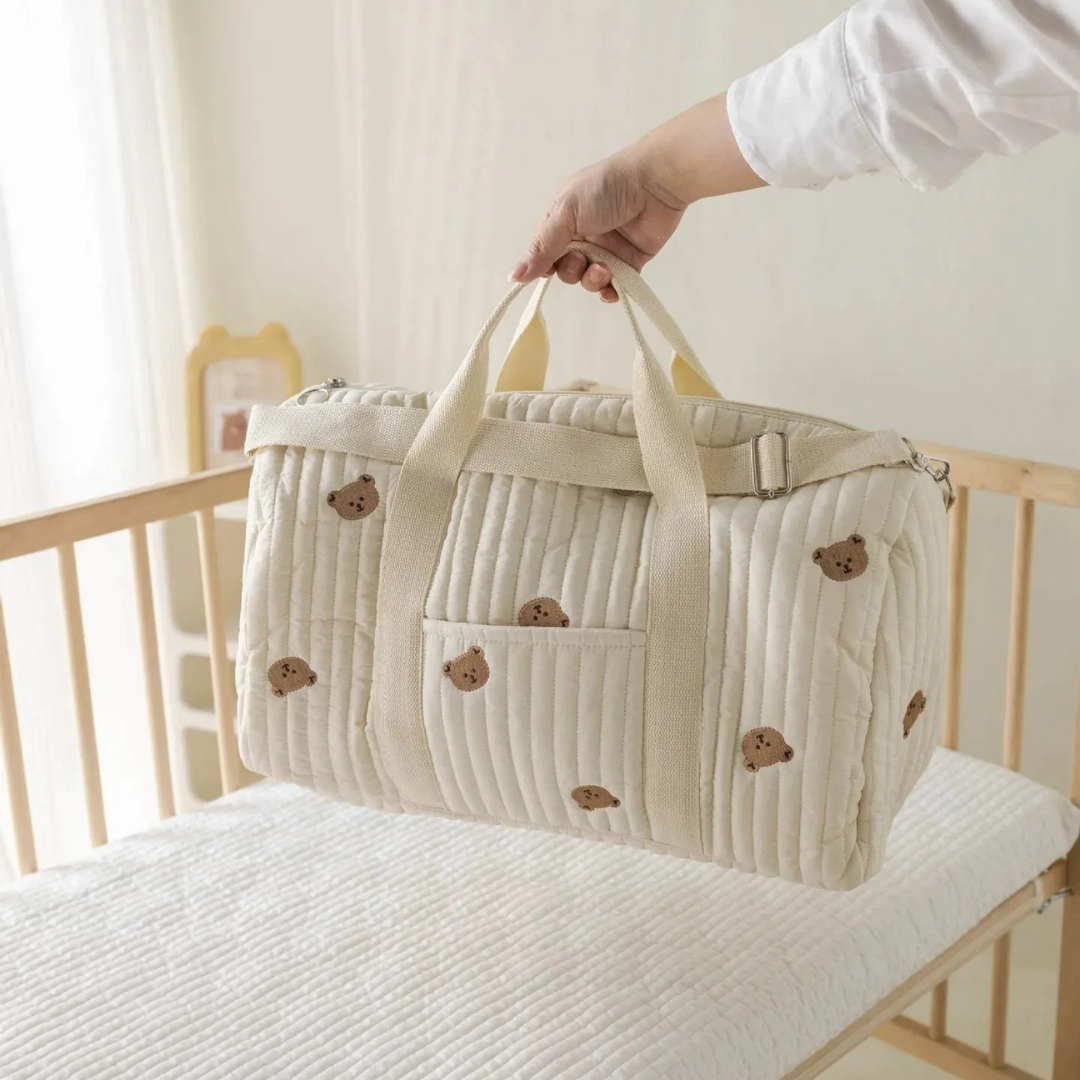 BEARY – Bestickte Mama Bag