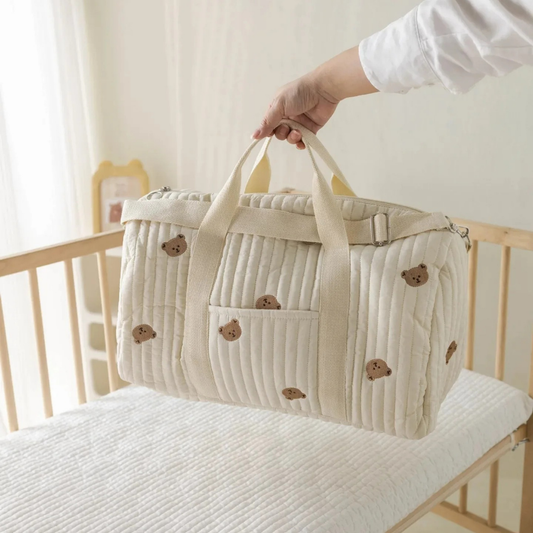 BEARY – Bestickte Mama Bag
