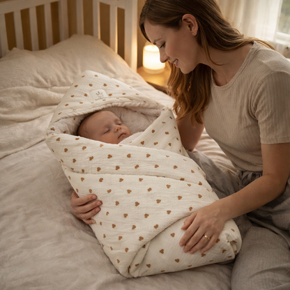 FROSTHUG – Flanell Babydecke