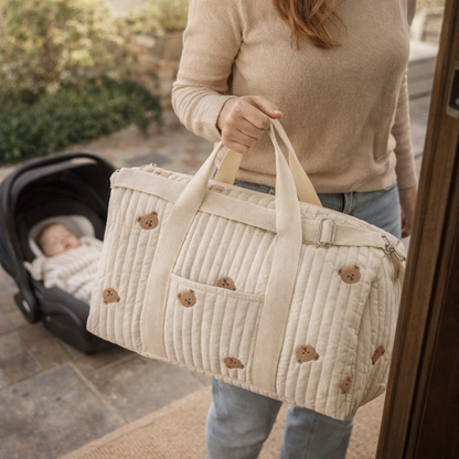 BEARY – Bestickte Mama Bag