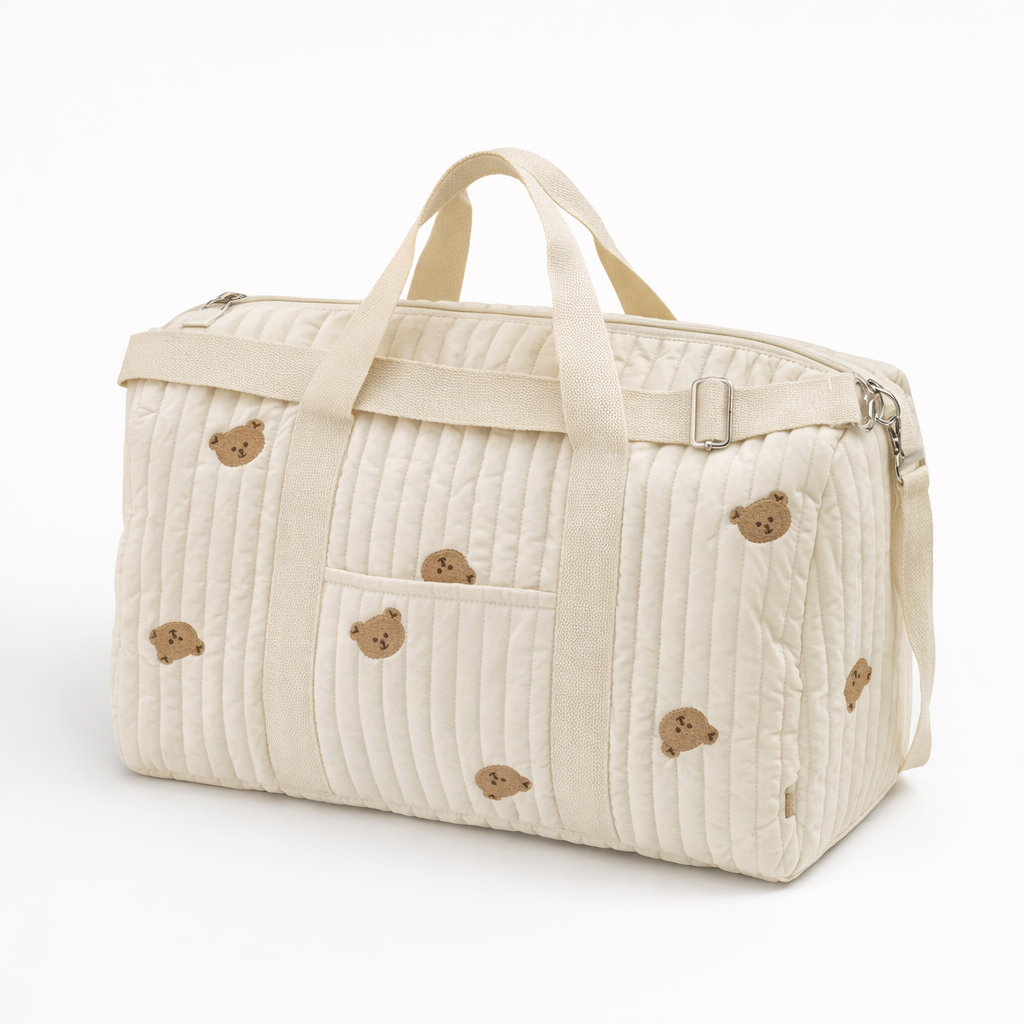 BEARY – Bestickte Mama Bag