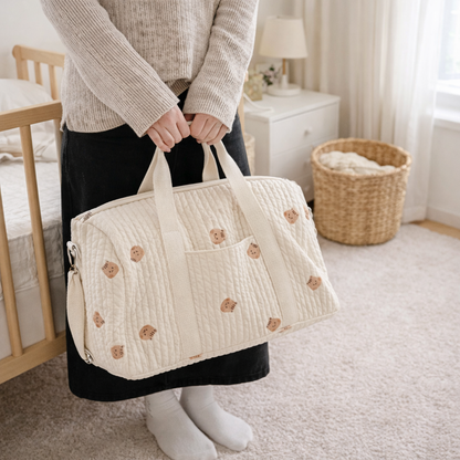 BEARY – Bestickte Mama Bag