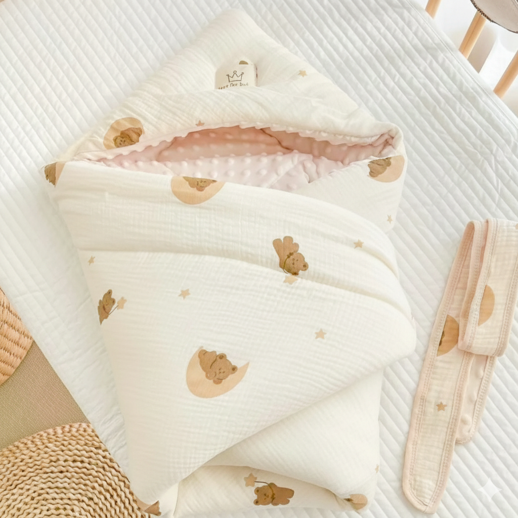 FROSTHUG – Flanell Babydecke